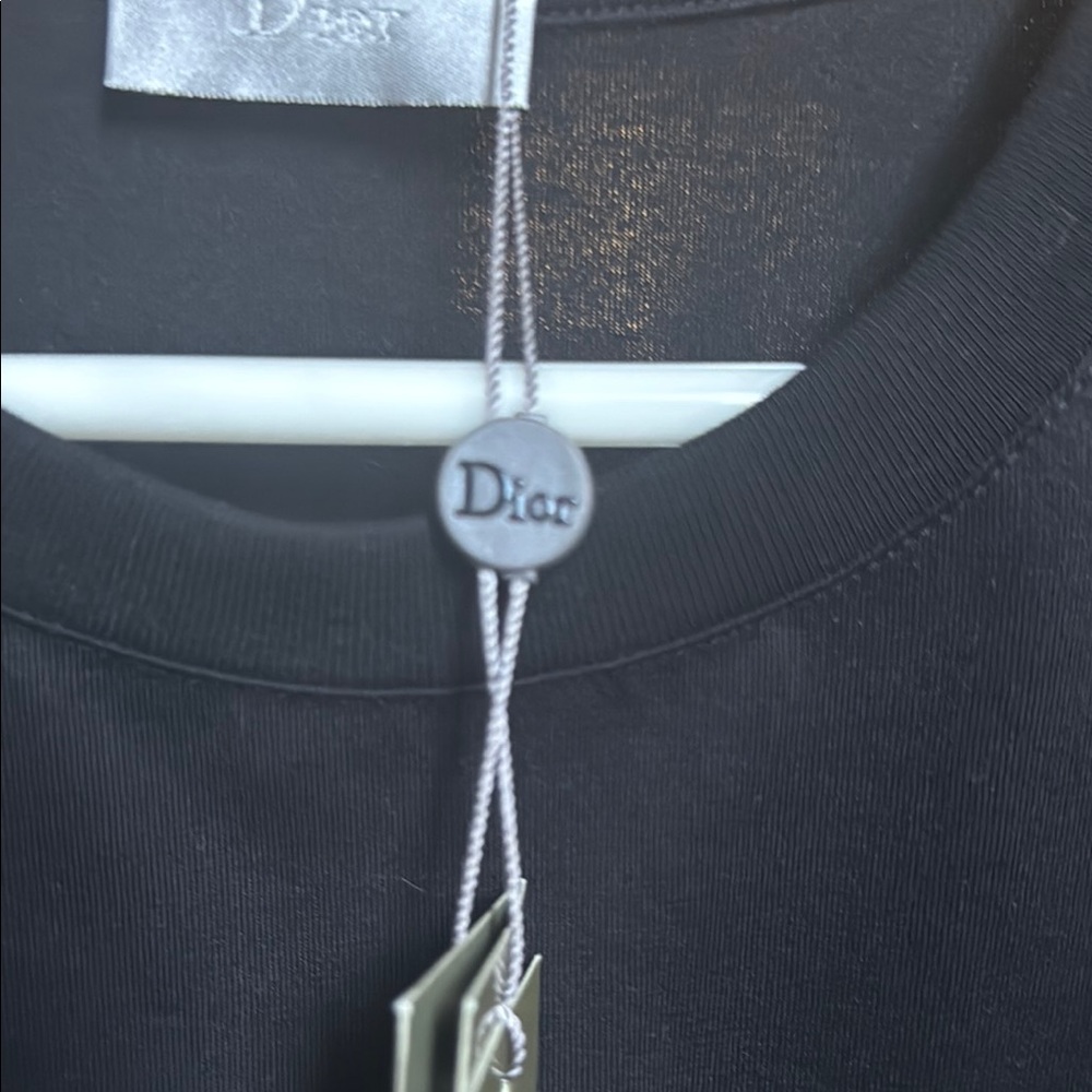 Dior Black Short Sleeve Tee - Picture 4 of 5